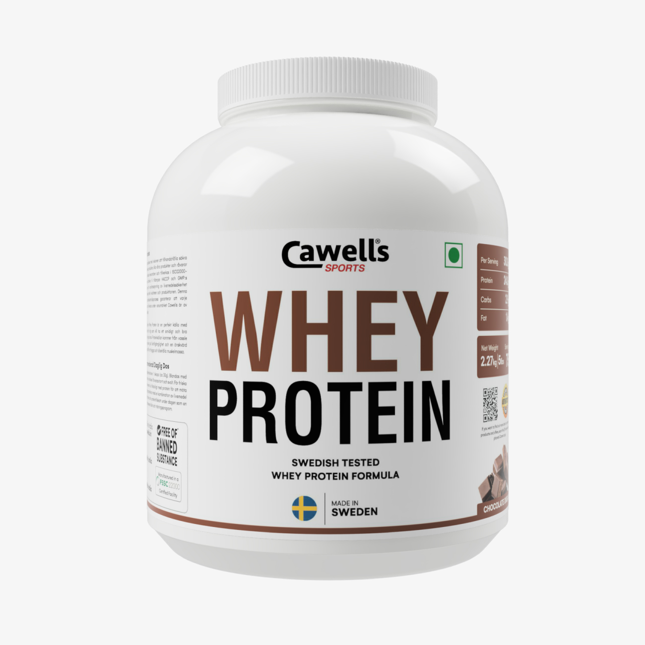 Whey Protein Chocolate Powder for Weight Loss