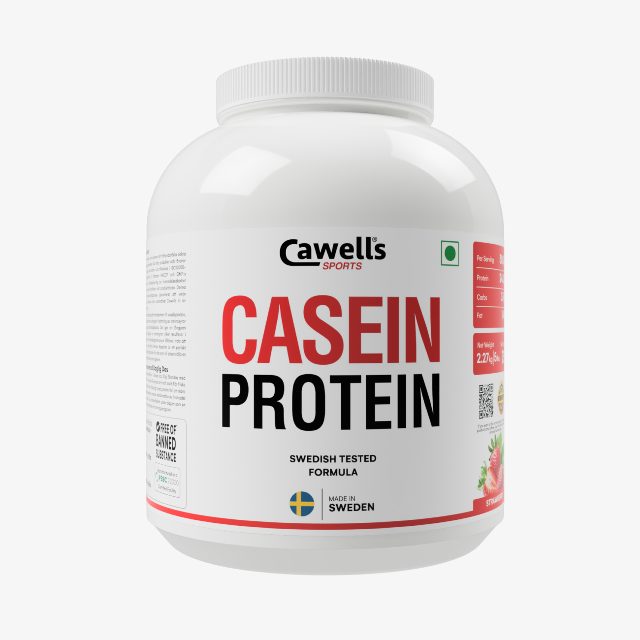 Strawberry Casein Protein